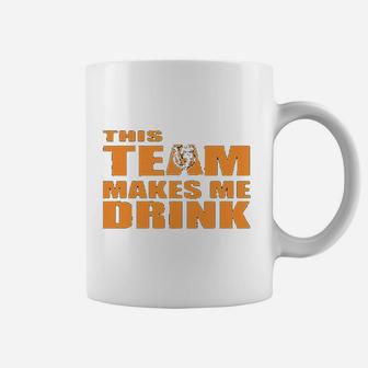 Gildan This Team Makes Me Drink Chicago Navy Coffee Mug | Crazezy