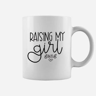 Girl Mom Women Girl Gang Letter Printed Round Coffee Mug | Crazezy