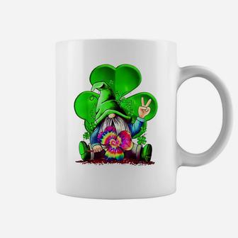 Gnome Tie Dye Shamrock St Patrick´S Day Gnome For Women Kids Coffee Mug | Crazezy UK