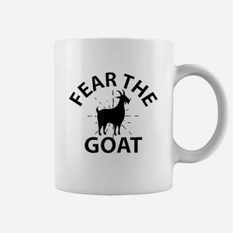 Goat Lover Funny Gift Fear The Goat Coffee Mug - Thegiftio UK