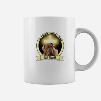 God And My Bull Mastiff Coffee Mug - Thegiftio UK