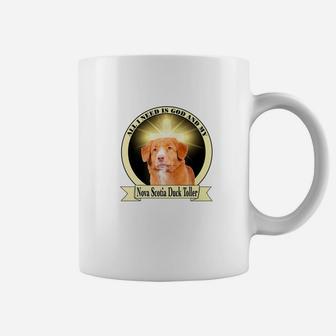 God And My Nova Scotia Duck Tolling Retriever Coffee Mug - Thegiftio