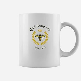 God Save The Queen Bee Coffee Mug - Thegiftio UK