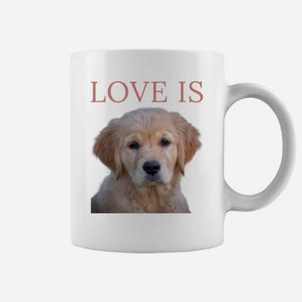 Golden Retriever Shirt Dog Mom Dad Love Puppy Pet Tee Cute Coffee Mug | Crazezy UK