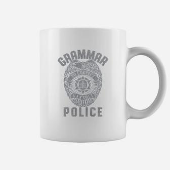 Grammar Police Funny Sarcastic English Coffee Mug - Thegiftio UK
