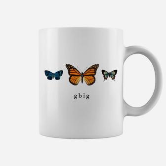 Grand Big G-Big Pledge Rush Sorority Vintage Butterflies Coffee Mug | Crazezy DE