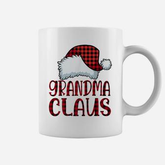 Grandma Claus Shirt Christmas Pajama Family Matching Xmas Coffee Mug | Crazezy AU