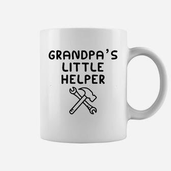 Grandpas Little Helper I Love My Grandfather He Is My Bbf Coffee Mug | Crazezy AU