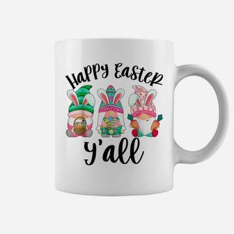 Happy Easter Y'all Cute Easter Day Gift Gnome Eggs For Kids Coffee Mug | Crazezy DE