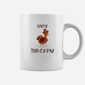 Happy Turkey Day For Kids Boys Girls Turkey Day Coffee Mug - Seseable