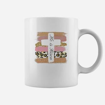 He Is Risen Easter Coffee Mug | Crazezy CA