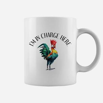 Heihei Im In Charge Here Graphic Coffee Mug | Crazezy