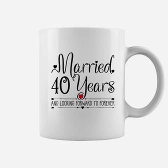Her Just Married 40 Years Ago Coffee Mug | Crazezy