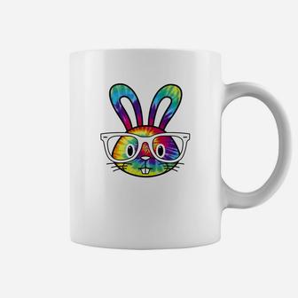 Hippie Easter Bunny Sixties Hipster Rabbit Coffee Mug - Thegiftio UK