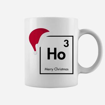 Ho Ho Ho - High 3 - Merry Christmas For Chemistry Nerds Sweatshirt Coffee Mug | Crazezy