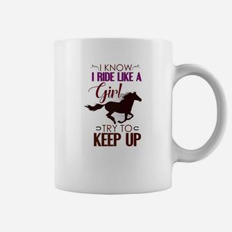 Horse Riding Horseback Riding Horse Lovers Cute Coffee Mug - Thegiftio