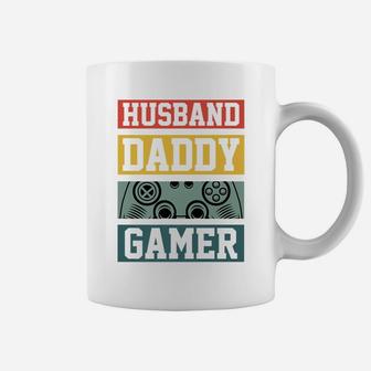 Husband Daddy Gamer Cool Gamer Christmas Gift Coffee Mug | Crazezy