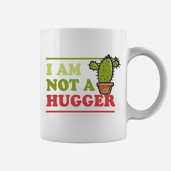 I Am Not A Hugger Cactus Funny Christmas Gag Gift Sweatshirt Coffee Mug | Crazezy UK