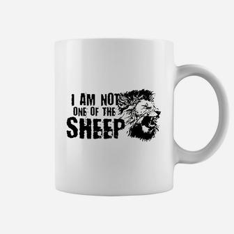 I Am Not One Of The Sheep Coffee Mug | Crazezy DE