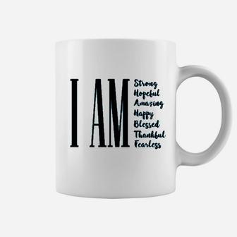 I Am Strong Coffee Mug | Crazezy