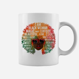 I Am The Storm Strong African Woman - Black History Month Coffee Mug | Crazezy CA