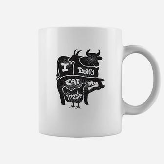 I Dont Eat My Friends Coffee Mug | Crazezy DE