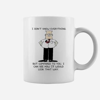 I Dont Know Everything Coffee Mug - Thegiftio UK