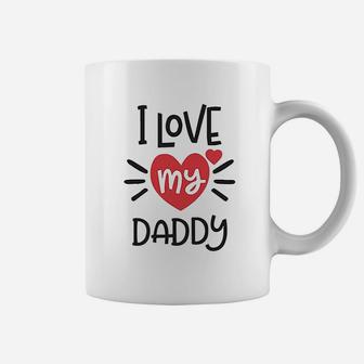 I Heart My Daddy Love Dad Fathers Day Coffee Mug | Crazezy UK