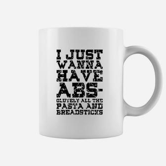 I Just Wanna Have Abs Burnout Coffee Mug | Crazezy UK