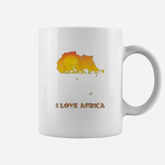 I Love Africa African Love Africa Coffee Mug - Thegiftio