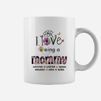 I Love Being A Mommy Flower Coffee Mug | Crazezy UK