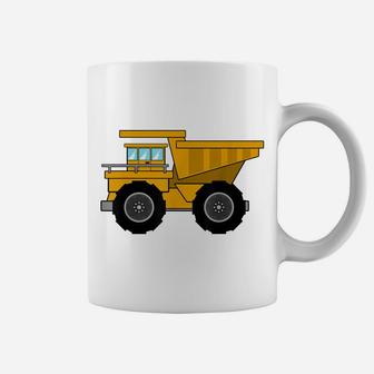 I Love Dump Truck Shirt | Little Boys Kids Gift Coffee Mug | Crazezy DE