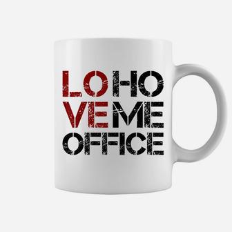 I Love Home Office Job At Home Wfh Remote Work Lover Coffee Mug | Crazezy AU