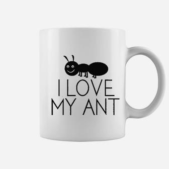 I Love My Ant Aunt Pun Funny Coffee Mug | Crazezy CA