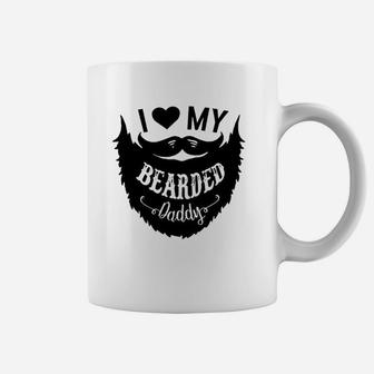 I Love My Bearded Daddy Funny Gift Idea Humor Coffee Mug | Crazezy
