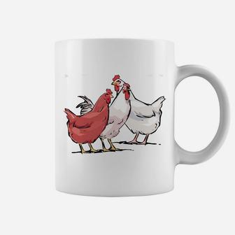 I Love My Ladies Chicken Farmer Crazy Lady Christmas Gift Sweatshirt Coffee Mug | Crazezy UK
