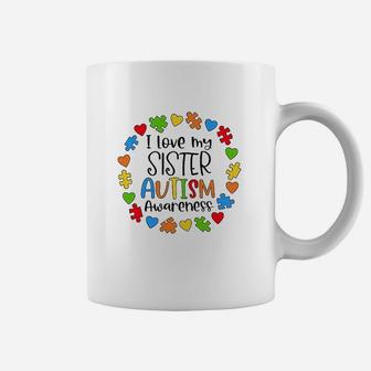 I Love My Sister Awareness Coffee Mug | Crazezy UK