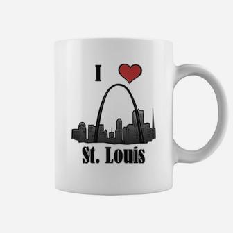 I Love St Louis Souvenir Coffee Mug - Thegiftio UK