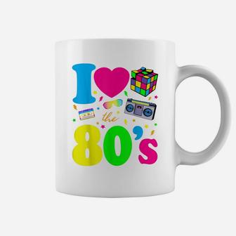 I Love The 80S Shirt 80S Clothes For Women And Men Coffee Mug | Crazezy DE