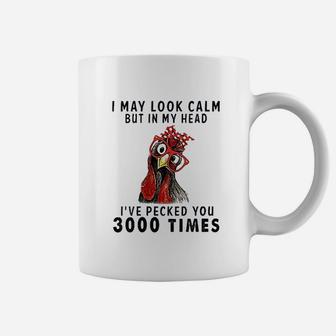 I May Look Calm Coffee Mug | Crazezy UK