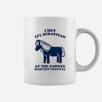 I Met Lil Sebastian At The Pawnee Harvest Festival Coffee Mug - Thegiftio UK