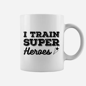 I Train Superheroes Coffee Mug | Crazezy UK