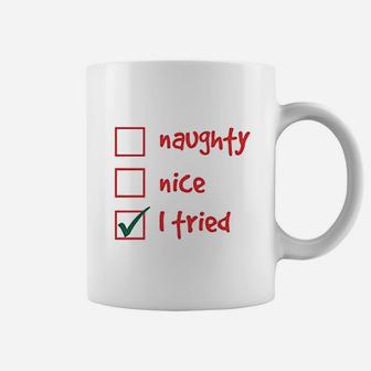 I Tried Checklist Coffee Mug | Crazezy AU