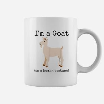 Im A Goat In A Human Costume Funny Goat Coffee Mug | Crazezy UK