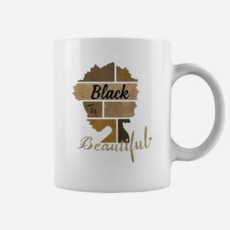January Birthday For Women Black African Queen Gift Shirt Coffee Mug | Crazezy DE