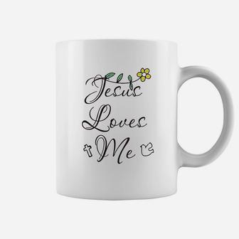 Jesus Loves Me Christian Boy N Girl Clothes Coffee Mug | Crazezy CA