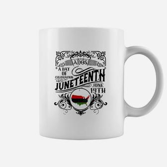 Juneteenth Celebrate Freedom Coffee Mug | Crazezy CA