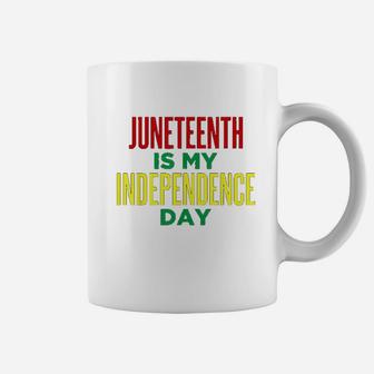Juneteenth Freedom Apparel Coffee Mug | Crazezy DE