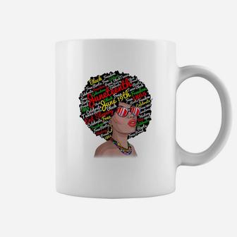 Juneteenth Queen Melanin African American Shirt Coffee Mug - Thegiftio UK