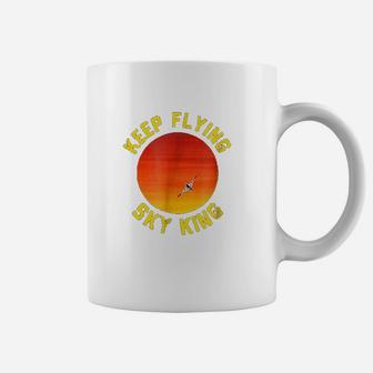 Keep Flying Sky King Coffee Mug | Crazezy